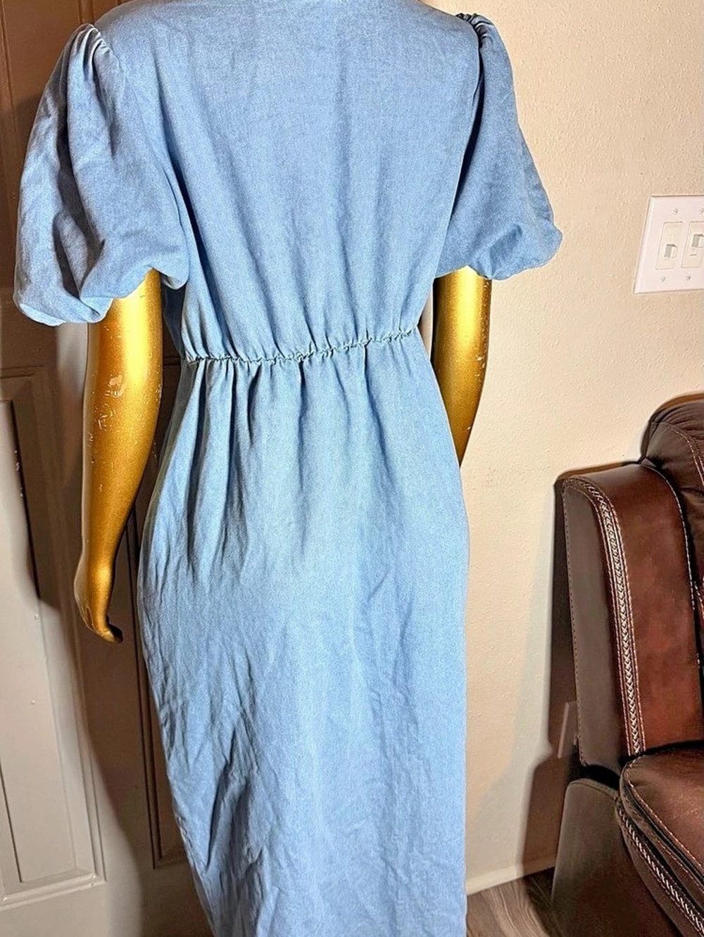 Blue Maxi Dress - Picture 4 of 6